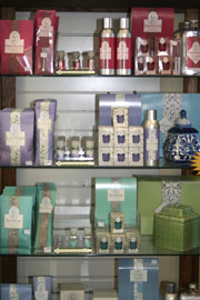 Greenleaf Home Scents at Estrella at Five Star's gift shop.